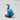 Antique Chinese Blue-Glazed Porcelain Duck Figurine