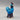 Antique Chinese Blue-Glazed Porcelain Rooster Figurine
