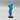 Antique Chinese Blue-Glazed Porcelain Figurine