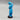 Antique Chinese Blue-Glazed Porcelain Figurine