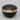 L'Objet Black and Gold Porcelain Lidded Candle Box