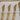Vintage Gold Tone Appetizer Knives - Set of Six