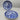 Two Antique English Blue Willow Soup Bowls