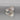 Vintage Sterling Silver CZ Ring Marked MW - Size 9