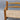 Vintage Doll Size Wood and Wicker Settee