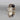 Vintage Sterling Onyx & Abalone Cocktail Ring - Size 7.5