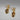 Vintage Tiger Eye Dangle Earrings