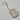 Vintage Swissair Music Box Keychain