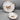 Soleil a Moustier Faience Plate and Bowl with Fruit