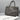 Furla Italy Grey Embossed Leather Crocodile Pattern Handbag