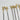 Vintage Meat Skewers with Brass Animals - Set of 16