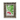Still Life Watercolor Painting in Silver Frame - Bunch of Radishes