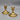 Pair Vintage Brass Candlesticks