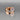 Sterling Silver Rose Gold Vermeil Solitaire Ring - Size 8