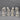 Four Vintage Bing & Grondahl Blanc de China Porcelain Infant Figurines