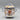 Antique Rouen French Faience Pottery Lidded Sugar Bowl with Arms of Saint Malo