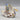 Antique Desvres Rouen French Faience Seagull Form Open Salt with Coat of Arms