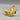 French Faience Pottery Yellow-Glazed Swan-Form Open Salt
