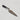 English Sterling Silver and Onyx Trowel-Form Bookmark