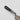 English Sterling Silver and Onyx Trowel-Form Bookmark
