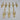 Eight Gilt Brass Wheat Sheaf Furniture Mounts