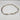 Vintage Christian Dior Braided Silver Tone Necklace