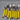 Melron France Bistro Partial Flatware Set - Yellow Handles