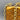 Vintage Mid-Century Walborg Marbled Amber Lucite Purse with Chain