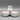 Faenza Italian Faience Double Open Salt with Candlestick