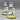 Pair Portuguese Faience Candlesticks with Doves