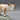 Vintage Tiffany & Co French Faience Cow Figurine