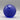 Cobalt Blue Glass Globe Paperweight