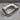Nambe Aluminum Serving Tray or Platter with Reticulated Handles