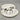Equestrian Themed Porcelain Ashtray