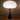 Tall Black Laurel Style Stemlite Designline Table Lamp with Frosted Glass Mushroom Shade - Bill Curry Design