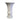 Large Global Views for Colonial Williamsburg White Porcelain Gu-Form Vase