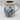 Rowe Pottery Works Cobalt Decorated Stoneware Jug