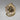 Vintage Gold Tone Ring with Rhinestones - Size 5
