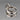 Vintage Sterling Silver Gunmetal Gray Ring - Size 9.5