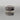 Set of 3 Sterling Silver Black Rings - Size 8