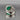 Vintage Sterling Silver Green Onyx Ring - Size 8