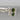 1.65CT Oval Chrome Diopside with CZ Sterling Silver Ring - Size 9