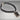 Vintage Sterling Silver Brown/Black Large Stone Pendant