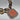 Vintage Sterling Silver Beaded Necklace with Stone Pendant