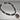 Vintage Sterling Silver Beaded Necklace with Stone Pendant