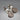 Alexandria Drop Earrings with Coin and Cultured Pearls