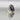 Lotasi Jewels Ring with Black Stone & Diamonds Size 8