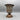 Egyptian Silver-Washed Copper Footed Vessel