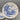 Vintage 1961 Wedgwood & Co "Countryside" Blue Transferware Salad Plates - Set of Four