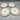 Woodmere China White House Dessert Collection John Quincy Adams Plate - Set of Four